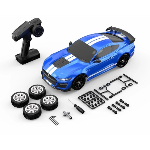 MJX Hyper Go 10306 RC Rally Car – 1/10 Scale 4WD Brushless Mustang GT500 RC Rally Car