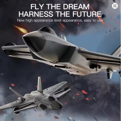 J20 KF700 RC Plane 2.4G 6CH Brushless Fighter Jet | One-Key Aerobatics