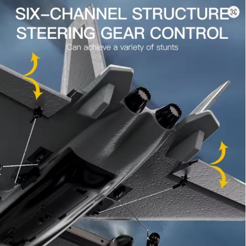 J20 KF700 RC Plane 2.4G 6CH Brushless Fighter Jet | One-Key Aerobatics