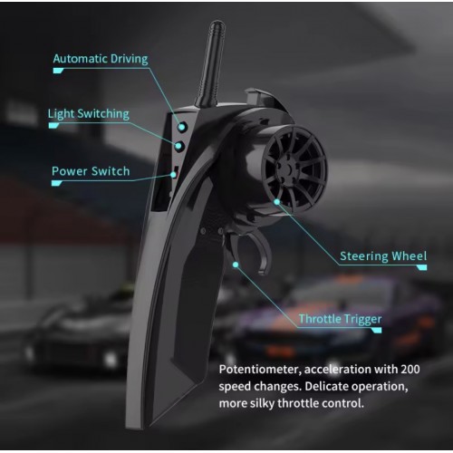 88RC 18B1 GT 2.4G 4WD High-Speed Drift RC Car – Electric Remote Control Racing Car