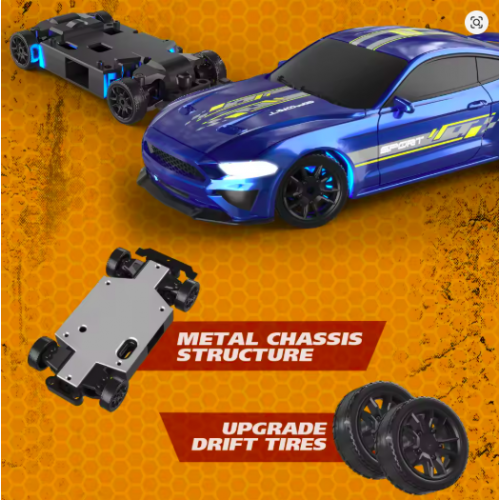 ENOZE 8500 / 8501 1:43 RC Drift Car – 2.4G 4WD High-Speed Remote Control Racing Car with LED Lights, Full-Scale RTR Mini Drifting Vehicle for Kids & Boys ENOZE 8500 / 8501 1:43 RC Drift Car – 2.4G 4WD High-Speed Remote Control Racing Car with LED Lights, Full-Scale RTR Mini Drifting Vehicle for Kids & Boys