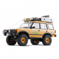 FMS FCX10 1/10 2.4G 4WD RC Car for Land Rover Camel Trophy Edition RS Officially Authorized Rock Crawler Off-Road Climbing Truck Two Speed LED Lights Straight Axle Metal Gears Drive Shaft Oil Filled Shocks Vehicles Models Toys - Discovery