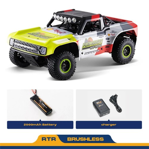FMS 1:18 FSC18 Ford Bronco EB RTR 24/25 Small Brushless Racing Car RC 4WD Electric Off-Road Truck Short Course