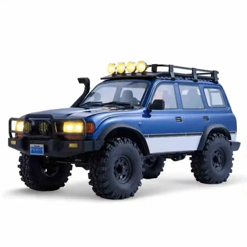 FMS FCX10 PRO 1/10 2.4G 4WD Brushless RC Car for TOYOTA Land Cruiser LC80 RS Remote Controlled Locking Differentials Two Speed Portal Axles LED Light Vehicles Models Toys - Blue FMS FCX10 PRO 1/10 2.4G 4WD Brushless RC Car for TOYOTA Land Cruiser LC80 RS Remote Controlled Locking Differentials Two Speed Portal Axles LED Light Vehicles Models Toys - Blue