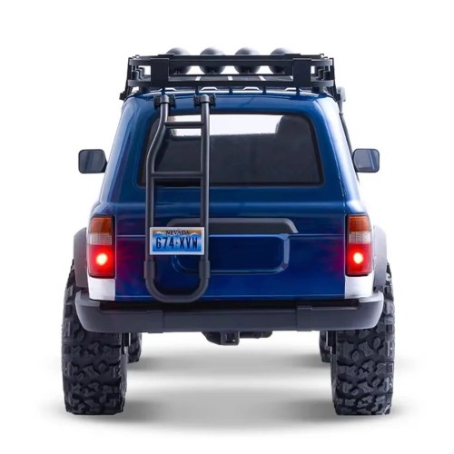 FMS FCX10 PRO 1/10 2.4G 4WD Brushless RC Car for TOYOTA Land Cruiser LC80 RS Remote Controlled Locking Differentials Two Speed Portal Axles LED Light Vehicles Models Toys - Blue FMS FCX10 PRO 1/10 2.4G 4WD Brushless RC Car for TOYOTA Land Cruiser LC80 RS Remote Controlled Locking Differentials Two Speed Portal Axles LED Light Vehicles Models Toys - Blue