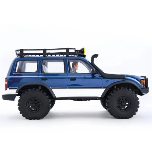 FMS FCX10 PRO 1/10 2.4G 4WD Brushless RC Car for TOYOTA Land Cruiser LC80 RS Remote Controlled Locking Differentials Two Speed Portal Axles LED Light Vehicles Models Toys - Blue FMS FCX10 PRO 1/10 2.4G 4WD Brushless RC Car for TOYOTA Land Cruiser LC80 RS Remote Controlled Locking Differentials Two Speed Portal Axles LED Light Vehicles Models Toys - Blue