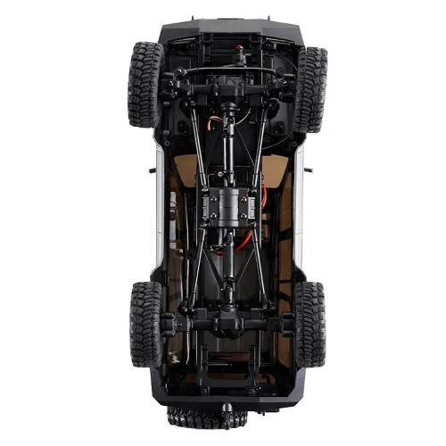 FMS FCX18 1/18 RTR 4WD RC Rock Crawler – Toyota Land Cruiser LC80 Off-Road Climbing Vehicle with 2-Speed Transmission & LED Lights (Blue)