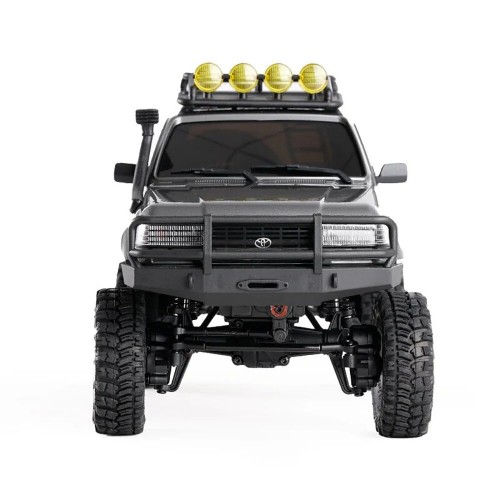 FMS FCX18 1/18 RTR 4WD RC Rock Crawler – Toyota Land Cruiser LC80 Off-Road Climbing Vehicle with 2-Speed Transmission & LED Lights (Blue)