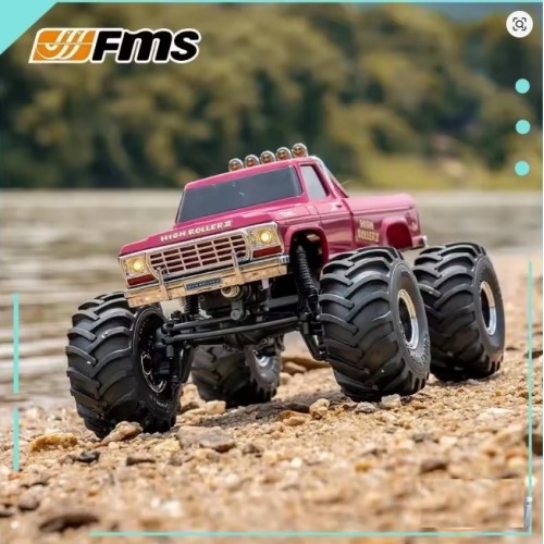 FMS FCX24 RC Car 1/24 MAX SMASHER 2S Smasher Remote Control Climbing Car Four-wheel Drive Simulation Pickup Climbing Car FMS FCX24 RC Car 1/24 MAX SMASHER 2S Smasher Remote Control Climbing Car Four-wheel Drive Simulation Pickup Climbing Car