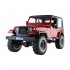 FMS ROCHOBBY Mashigan RS Red RTR 1/10 2.4G 4WD RC Car Rock Crawler Off-Road Climbing Monster Truck LED Light Metal Gear Frame Full Proportional Vehicles Models Toys - Red