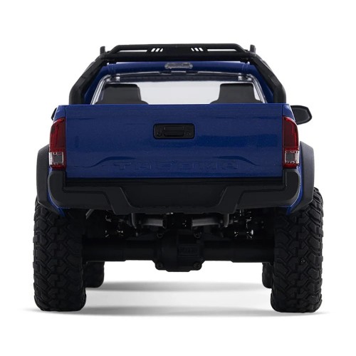 FMS FCX24M for TOYOTA TACOMA RTR 1/24 2.4G 4WD RC Car Officially Licensed Two Speed Off-Road Truck LED Light All-New Metal Ladder-Frame Chassis Gears Shocks Vehicles Models Toys - Blue