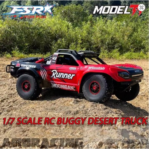 FS Racing TT Desert Storm RC Desert Truck – 1/7 Scale 4WD Brushless Desert Truck