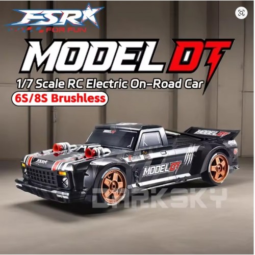 FS Racing 33711 Model DT Street Basher – 1/7 Scale Brushless Street Basher RC Car