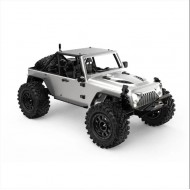 MJX Hyper Go H12Y+ RC Crawler – 1/12 Scale Brushless 4WD RC Rock Crawler (Silver)
