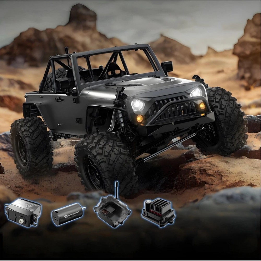 MJX HYPER GO H12Y 1/12 2.4G 4WD 4CH Sensorless Brushless Motor RC Car ...