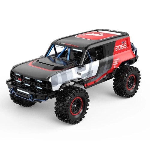 MJX H18P RTR 1/18 2.4G 4WD RC Car Bronco Baja 1000 Crawler Vehicles Models Genuine Authorization - One Battery