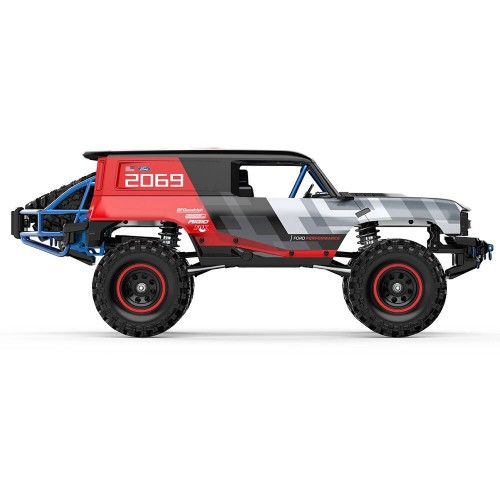 MJX H18P RTR 1/18 2.4G 4WD RC Car Bronco Baja 1000 Crawler Vehicles Models Genuine Authorization - One Battery