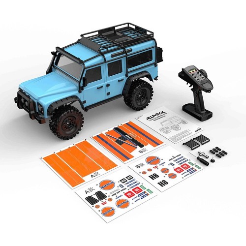 MJX H8H New 1/8 2.4G 8CH 4WD Brushless Professional Crawler RC Car Off Road Vehicle Models w/ Front Rear Diff Lock - Without Battery