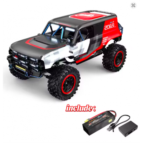 MJX Hypergo1:8 brushless H8P Remote control simulation Ford Bronco Baja 1000 PC material car shell electric 4WD climbing off-road Car MJX Hypergo1:8 brushless H8P Remote control simulation Ford Bronco Baja 1000 PC material car shell electric 4WD climbing off-road Car