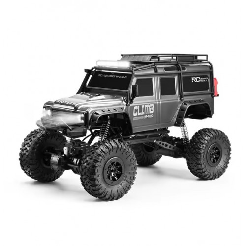 HB-P10A11-3 12Km/h 1:10 Scale Big Wheel Pickup 4X4 Off-road Climbing Vehicle RC Cars 2.4Ghz Remote Control Toys