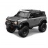 HB Toys RTR R1004-1 Upgraded Version 1/10 2.4G 4WD RC Car with Winch Differential Lock Full Proportional Rock Crawler LED Light 2 Speed Off-Road Climbing Truck Vehicles Models Toys - Blue Upgraded Version