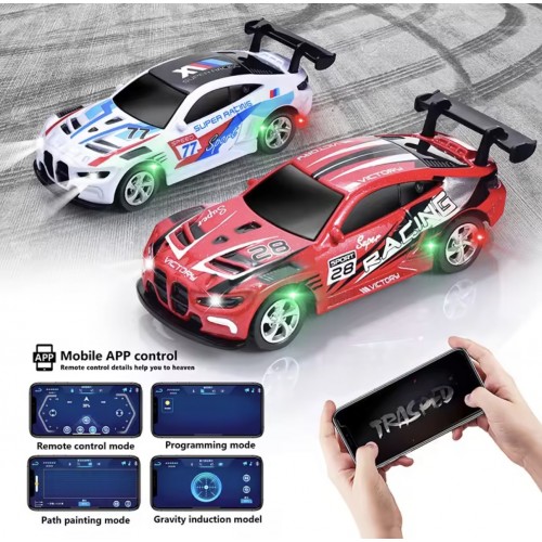Hengguan Hgrc HG4-218 1:64 Mini RC Car Dual Mode 2.4G Drift Racing Alloy Remote Control Car