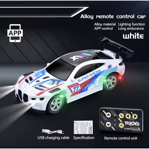 Hengguan Hgrc HG4-218 1:64 Mini RC Car Dual Mode 2.4G Drift Racing Alloy Remote Control Car