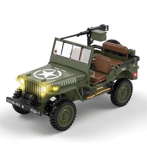 HG HG4-58 1/14 4WD RC Jeep with LED Lights, Sound & Winch