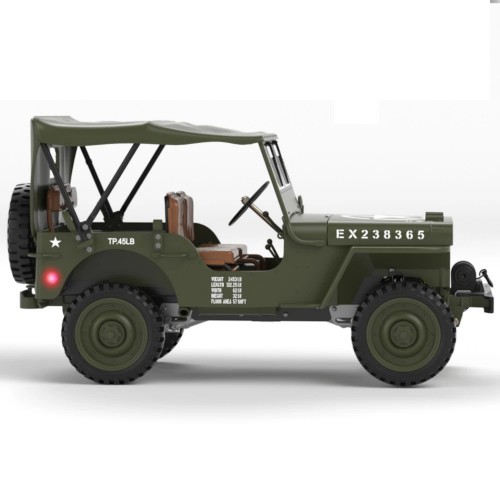 HG HG4-58 1/14 4WD RC Jeep with LED Lights, Sound & Winch