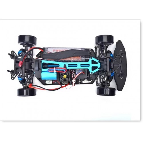 HSP 94123 PRO Brushless 1/10 2.4G AWD Remote Control On-Road Drift RC Car - Black