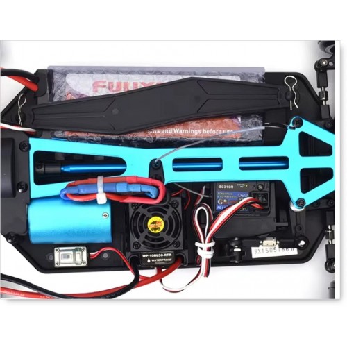 HSP 94123 PRO Brushless 1/10 2.4G AWD Remote Control On-Road Drift RC Car - Black