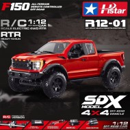 HSTAR R12-01Q F150 Raptor RC Crawler – 1/12 Scale 4WD RC Pickup Truck Crawler