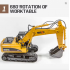 Huina 1535 1:14 Alloy RC Excavator – 15CH Metal Engineering Digger Truck with 2.4GHz Remote Control