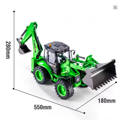 Huina 1579 1:14 RC Forklift Excavator Truck – 2-Way Remote Control Engineering Vehicle Toy for Kids Huina 1579 1:14 RC Forklift Excavator Truck – 2-Way Remote Control Engineering Vehicle Toy for Kids