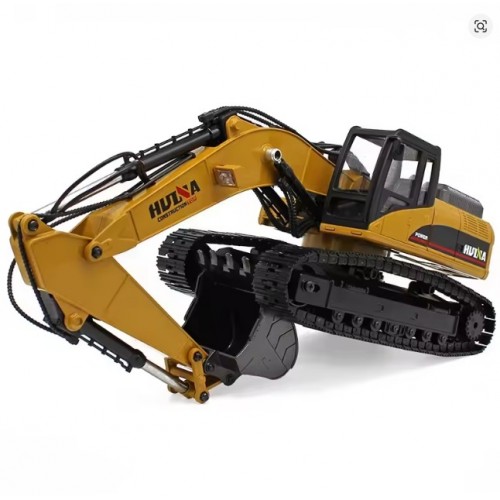 Huina 1580 23-Channel 1:14 Full-Scale Large Alloy Electric Excavator Digging Remote Control Engineering Vehicle Model Huina 1580 23-Channel 1:14 Full-Scale Large Alloy Electric Excavator Digging Remote Control Engineering Vehicle Model