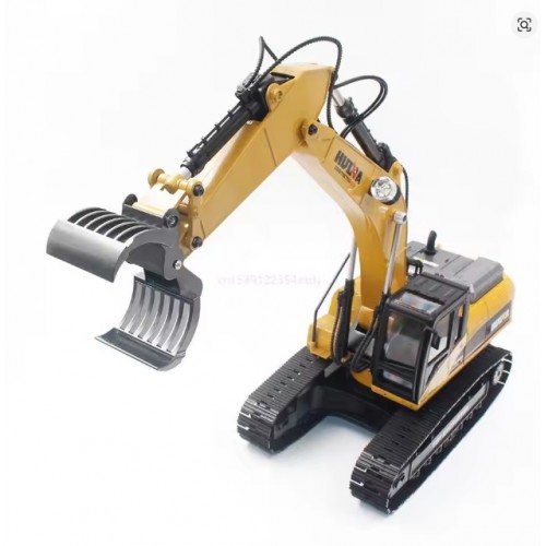 Huina 1580 23-Channel 1:14 Full-Scale Large Alloy Electric Excavator Digging Remote Control Engineering Vehicle Model Huina 1580 23-Channel 1:14 Full-Scale Large Alloy Electric Excavator Digging Remote Control Engineering Vehicle Model