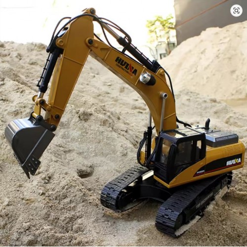 Huina 1580 23-Channel 1:14 Full-Scale Large Alloy Electric Excavator Digging Remote Control Engineering Vehicle Model Huina 1580 23-Channel 1:14 Full-Scale Large Alloy Electric Excavator Digging Remote Control Engineering Vehicle Model