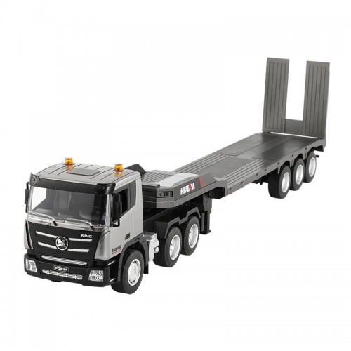 Huina 1318 1:18 RC Tractor Truck 9CH Remote Control Cars with Flatbed Trailer Assembled and Painted Hobby Model Huina 1318 1:18 RC Tractor Truck 9CH Remote Control Cars with Flatbed Trailer Assembled and Painted Hobby Model
