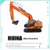 Huina 1551 fifteen Channels 1:14 Remote Control Alloy Long Arm Excavator Children'S Electric Toy Engineering Vehicle Model Toy