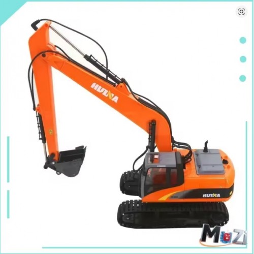 Huina 1551 fifteen Channels 1:14 Remote Control Alloy Long Arm Excavator Children'S Electric Toy Engineering Vehicle Model Toy