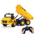 Huina 1553 Rc Excavator Huina 1/16 11CH 2.4G Electric Sound and Light Alloy Metal Dump Car RC Die-cast Truck Remote Control Toys
