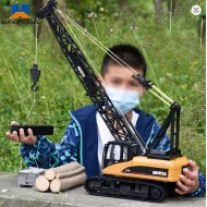 HUINA 1572 1:14 RC Truck Crane | 15CH Metal Alloy Construction Vehicle 2.4GHz