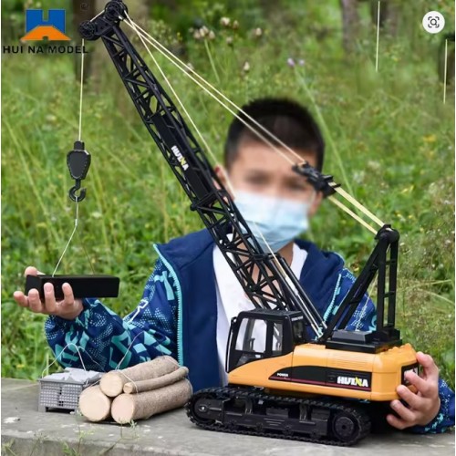 HUINA 1572 1:14 RC Truck Crane | 15CH Metal Alloy Construction Vehicle 2.4GHz HUINA 1572 1:14 RC Truck Crane | 15CH Metal Alloy Construction Vehicle 2.4GHz