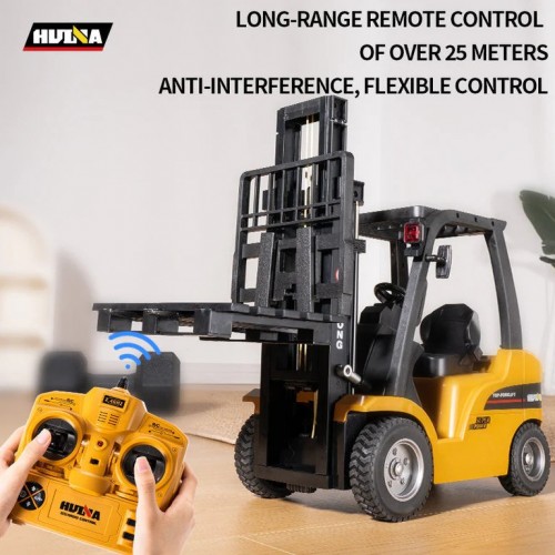 Huina 1577H RC Forklift – 1/10 Scale Semi-Alloy 10-Channel RC Forklift