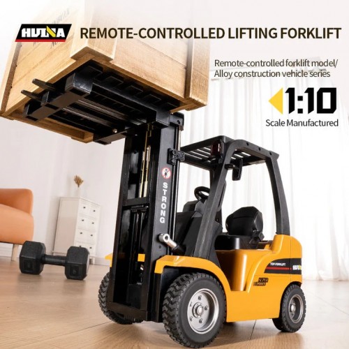 Huina 1577H RC Forklift – 1/10 Scale Semi-Alloy 10-Channel RC Forklift