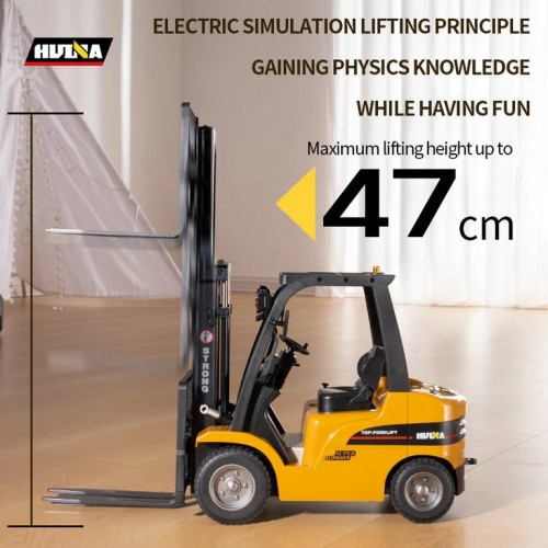Huina 1577H RC Forklift – 1/10 Scale Semi-Alloy 10-Channel RC Forklift
