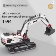 Huina1594 1/14 2.4GHz RC simulation alloy excavator 22-channel remote control excavator 