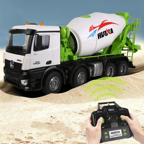 Huina 1537 PRO 1:14 Alloy RC Cement Mixer Truck