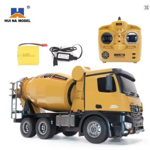 Huina 1:14 RC Cement Mixer Truck | Alloy Construction Vehicle