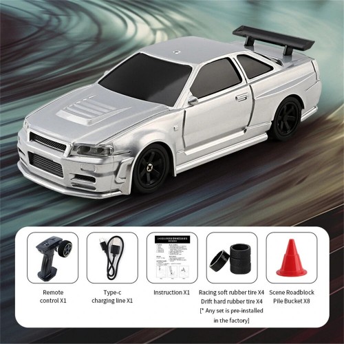 JIABAILE Gyro Mini Toys 4WD 1/43 RC Speed Car RTR 2.4G Radio Control Racing Drifting Car Four-wheel Drive JIABAILE Gyro Mini Toys 4WD 1/43 RC Speed Car RTR 2.4G Radio Control Racing Drifting Car Four-wheel Drive